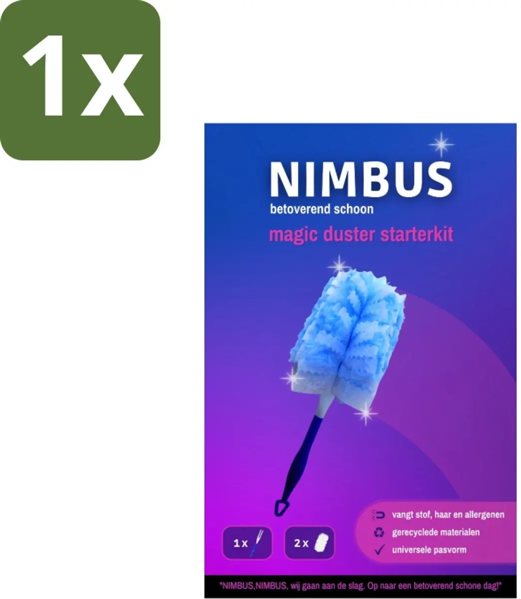 Nimbus Magic Duster Handvat + 2 Navullingen