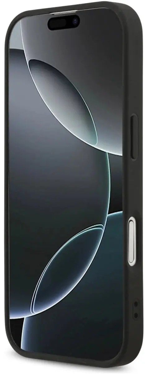 GUESS iPhone 17 Telefoonhoesje - MagSafe - Zwart