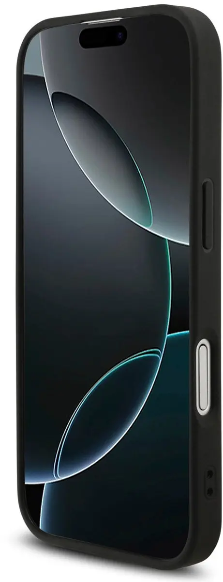 GUESS iPhone 17 Telefoonhoesje - MagSafe - Zwart