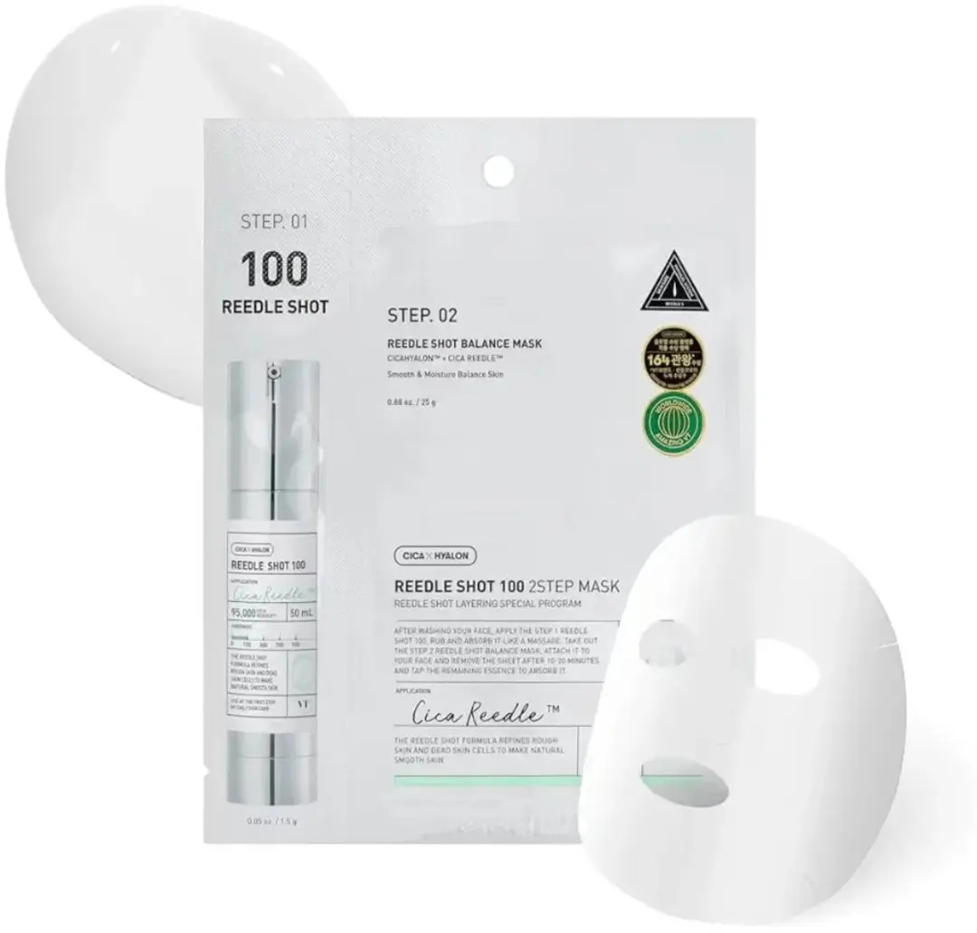 VT Cosmetics Reedle Shot 100 Set - 50ml + 25g Balansmasker