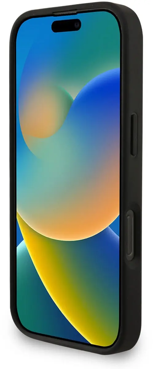 GUESS iPhone 16 Pro Max Telefoonhoesje - MagSafe - Zwart