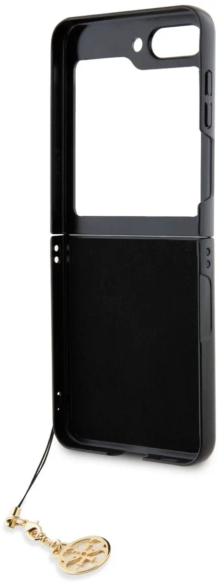 Guess Charm Hoesje Samsung Galaxy Z Flip 5 - Bruin