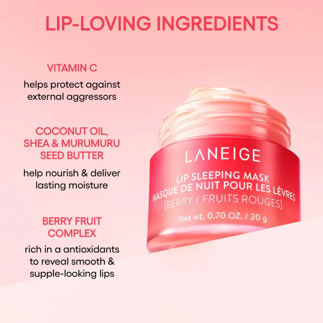 Laneige Lip Sleeping Mask Peach Iced Tea - 20g