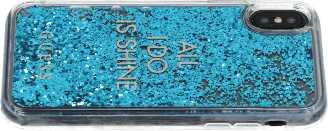 GUESS iPhone 3 Hoesje - Blauw Kunststof - afbeelding 6 van 6