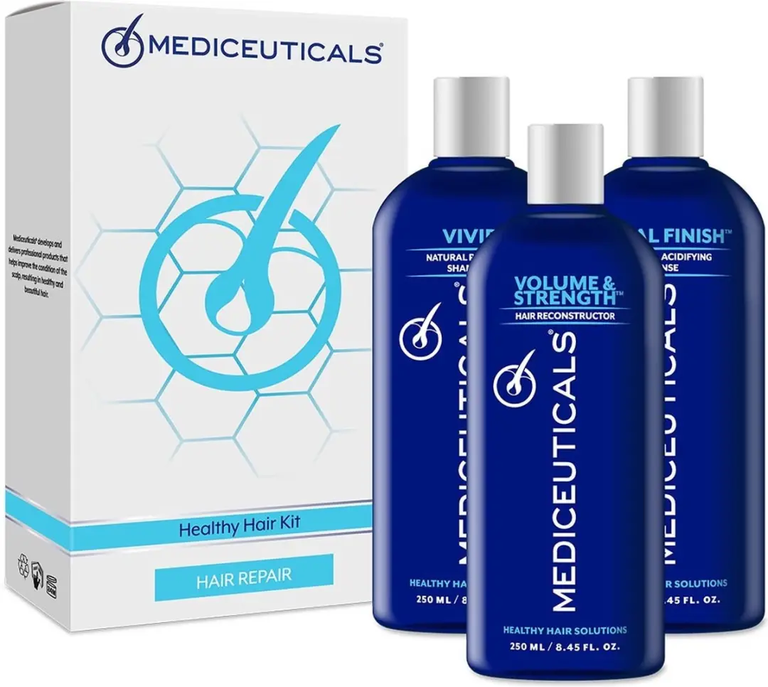 Mediceuticals Healthy Hair Solutions Repair Kit - 3x250ml