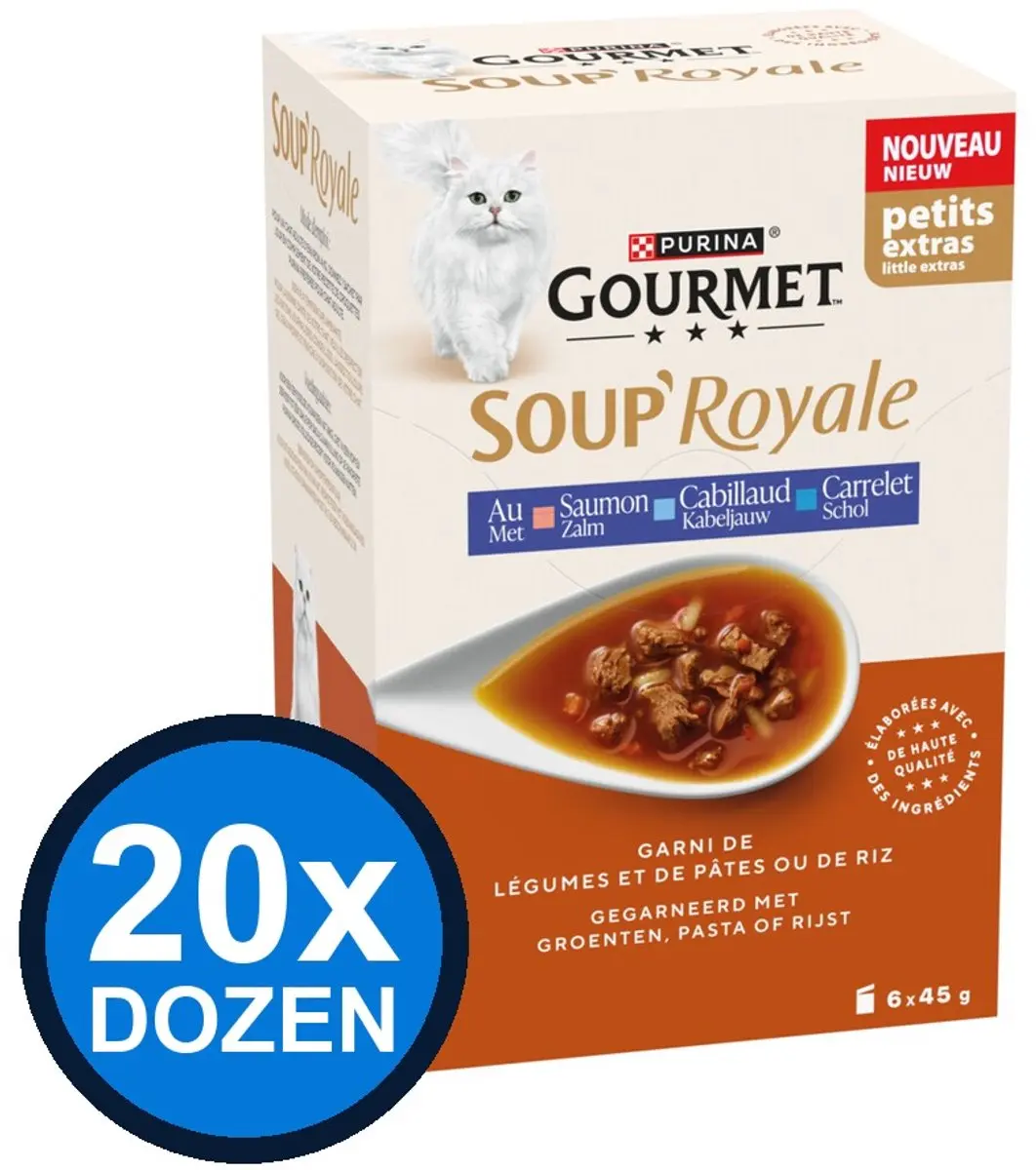 Gourmet Soup Royale Zalm Natvoer