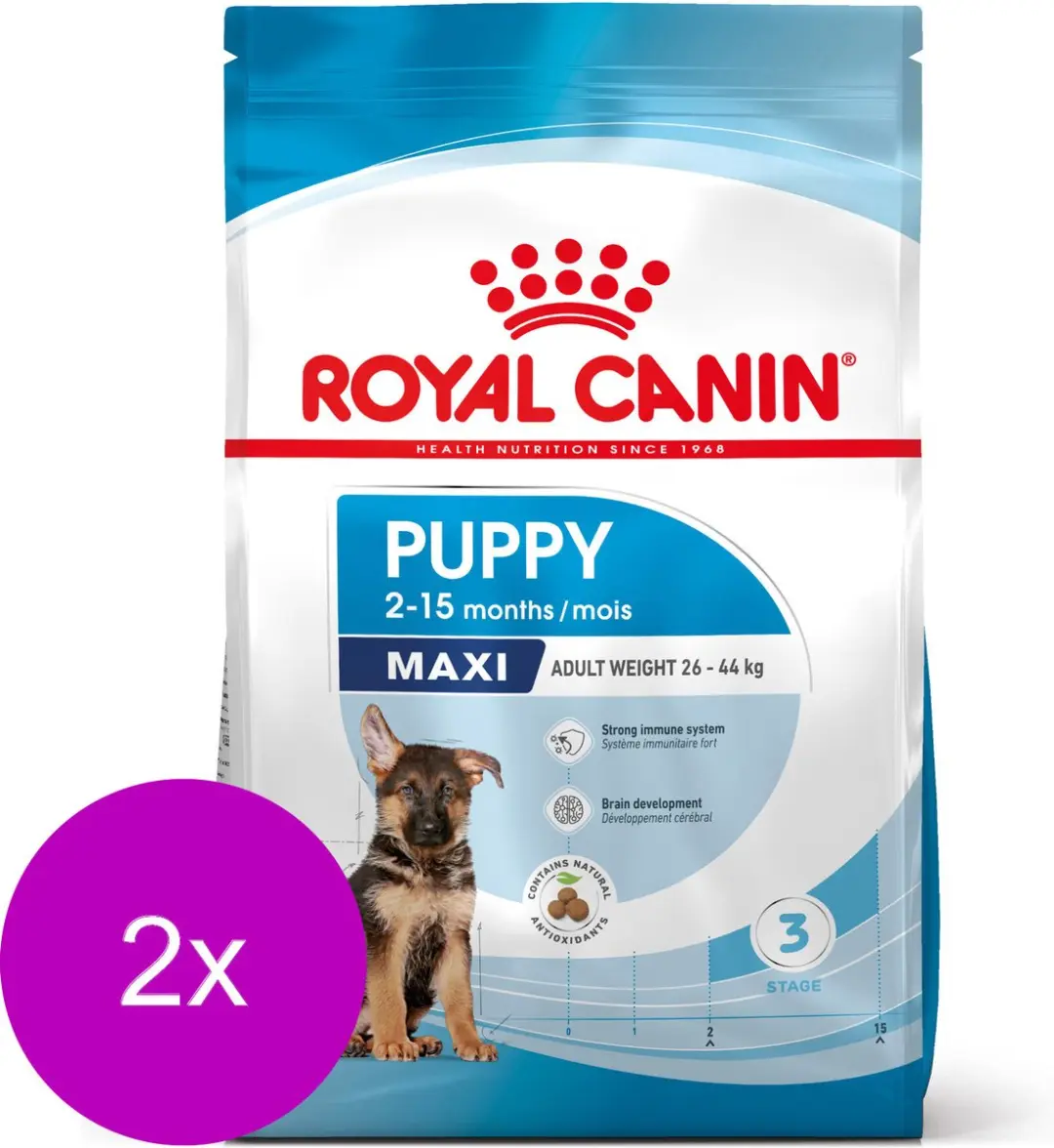 Royal Canin Maxi Puppy Hondenvoer - 2x15kg