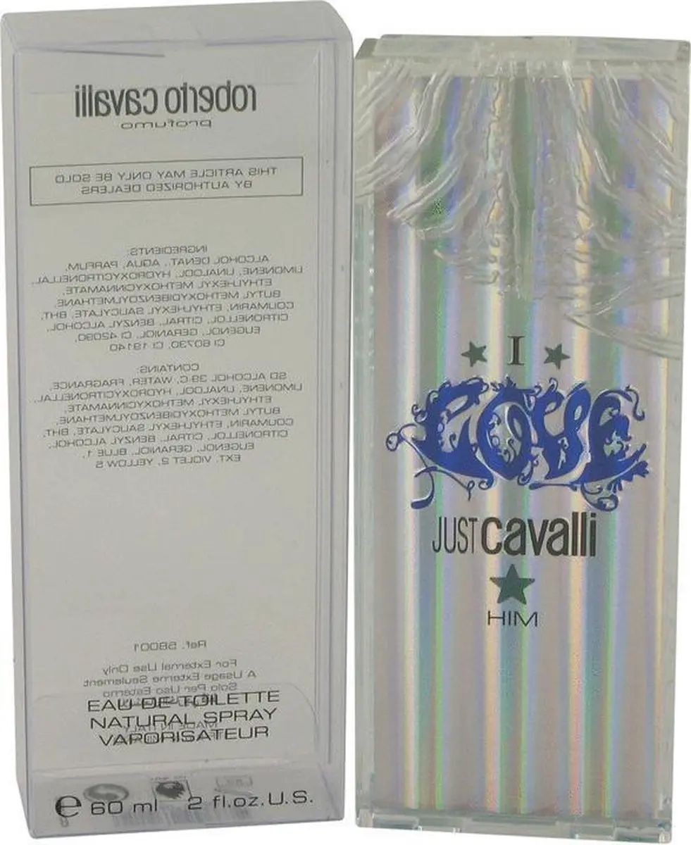 Roberto Cavalli I Love Him Eau de Parfum 60ml