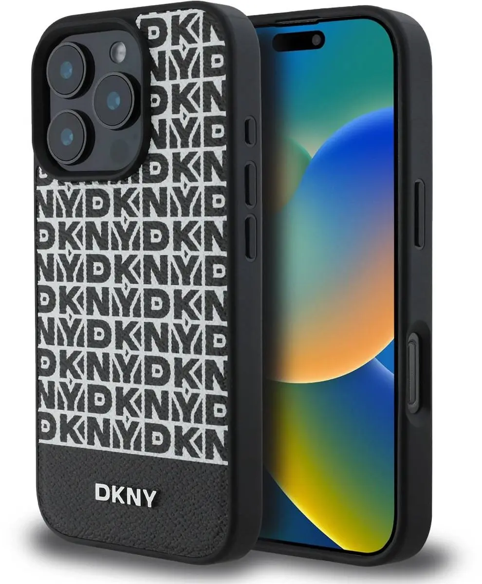 DKNY iPhone 16 Pro Max Backcover - Zwart - 3666339333850