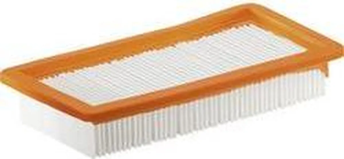 Kärcher 64146310 Stofzuigerfilter - Wit/Orange