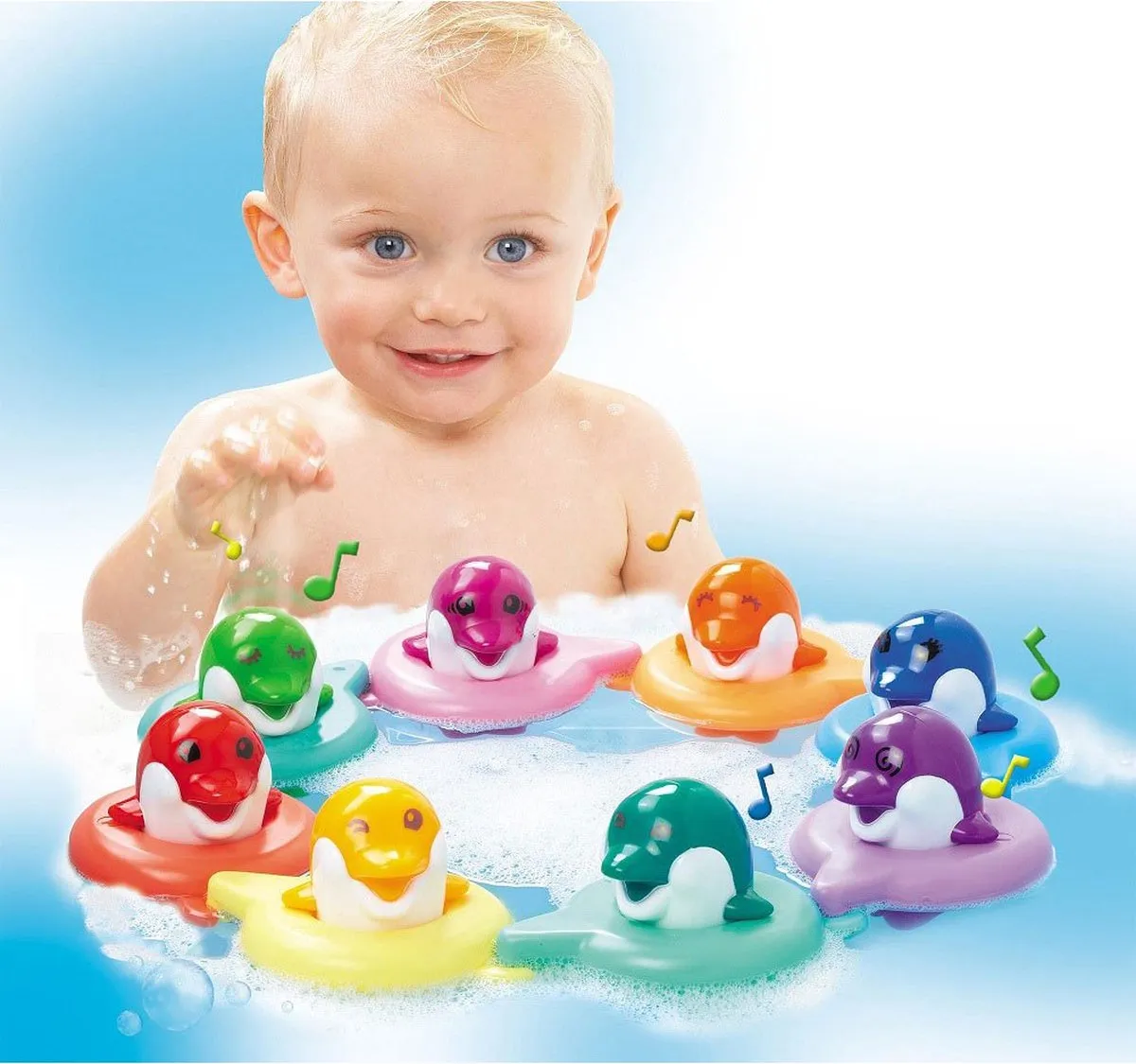 Tomy Do-Re-Mi Dolfijnen Badspeelgoed E6528 - Multicolor