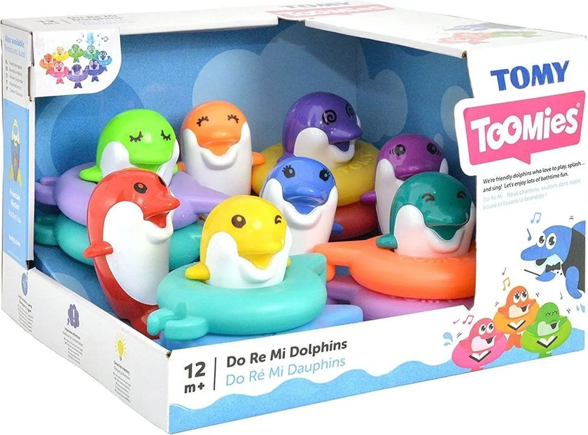 Tomy Do-Re-Mi Dolfijnen Badspeelgoed E6528 - Multicolor