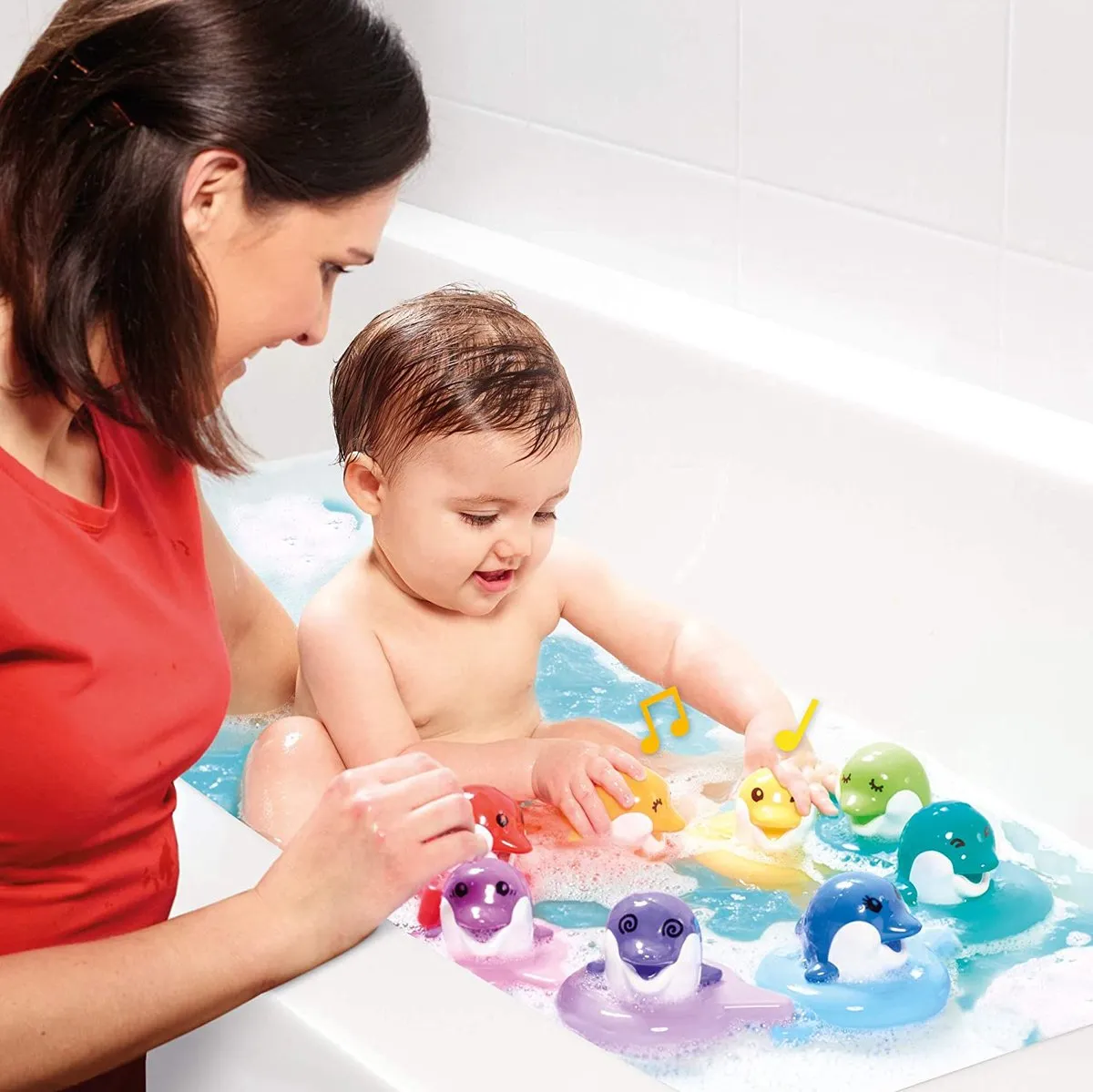 Tomy Do-Re-Mi Dolfijnen Badspeelgoed E6528 - Multicolor