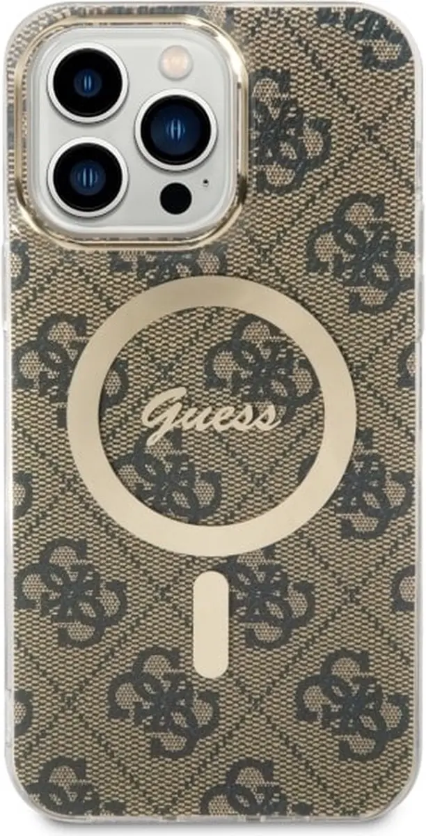 Guess GUHMP14XH4STW Back Case - iPhone 14 Pro Max - Bruin