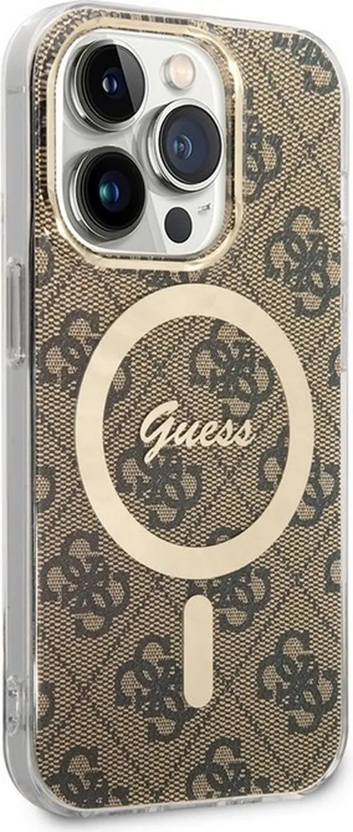 Guess GUHMP14XH4STW Back Case - iPhone 14 Pro Max - Bruin