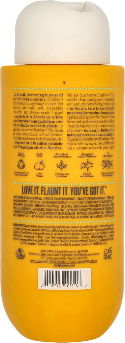 Sol de Janeiro Brazilian 4 Play Douchecrème 385ml