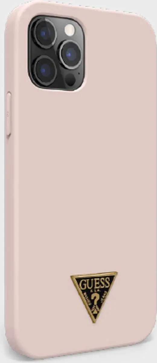 Guess Hoesje iPhone 12 Pro Max - Roze - afbeelding 2 van 6