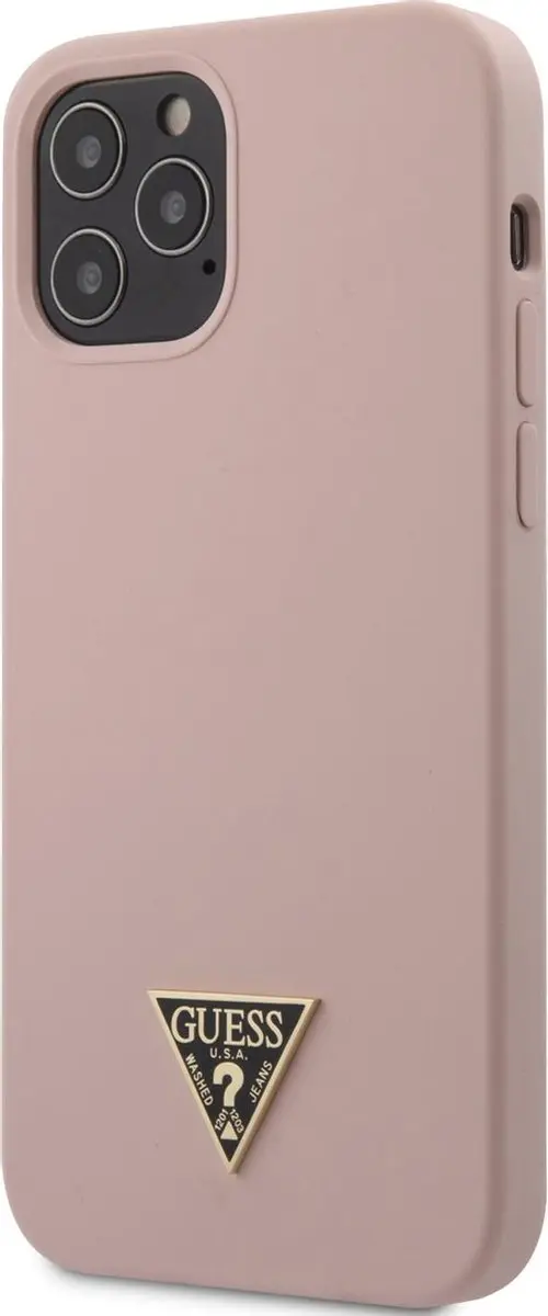 Guess Hoesje iPhone 12 Pro Max - Roze - afbeelding 6 van 6