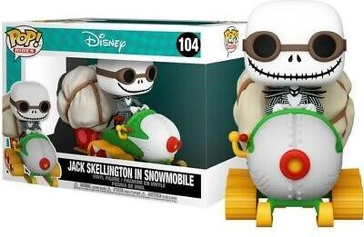 Funko Disney POP! Rides Jack met sneeuwmobile - The Nightmare Before Christmas - Multicolor