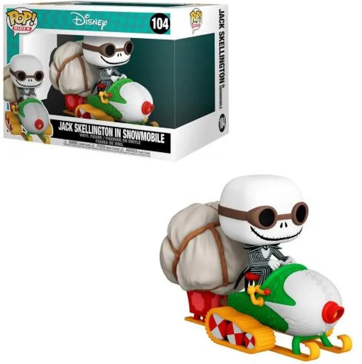 Funko Disney POP! Rides Jack met sneeuwmobile - The Nightmare Before Christmas - Multicolor