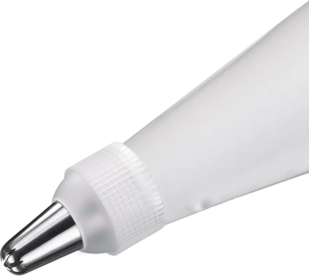 Westmark Decoratiespuit Maxi Steel 7-delig - wit/zilver