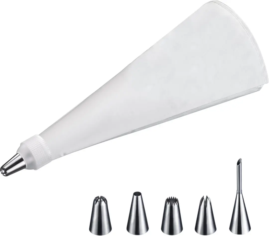 Westmark Decoratiespuit Maxi Steel 7-delig
