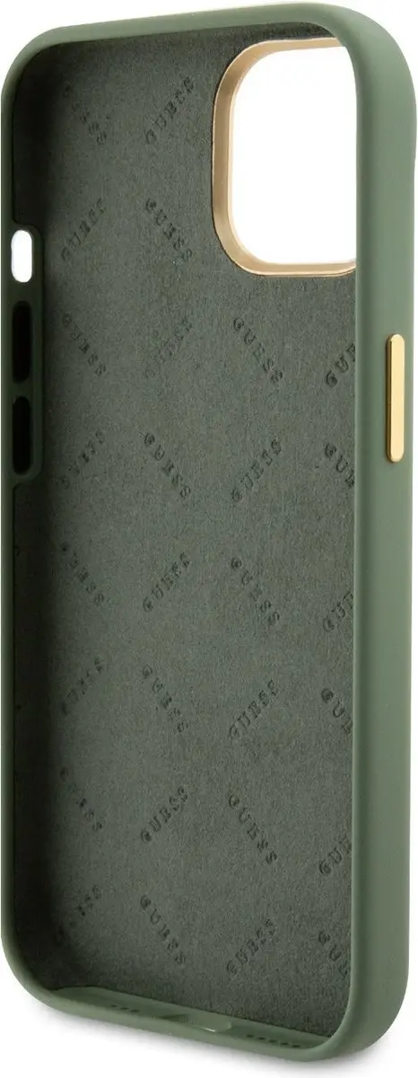 GUESS iPhone 15 Plus TPU Hoesje - Khaki