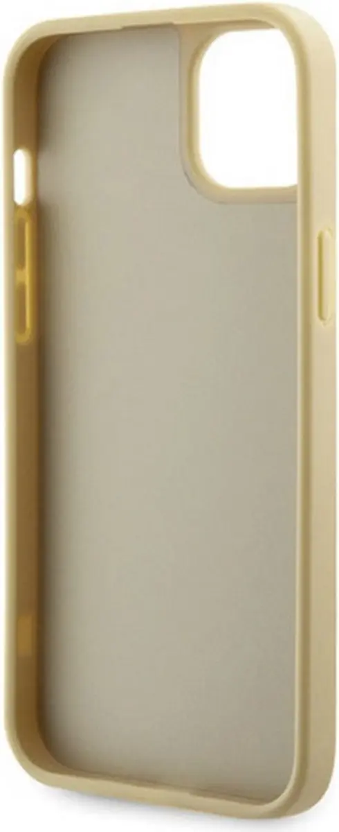 GUESS Goud iPhone 14 Hoesje - 3666339120054