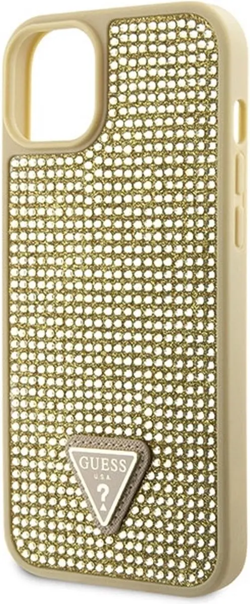 GUESS Goud iPhone 14 Hoesje - 3666339120054