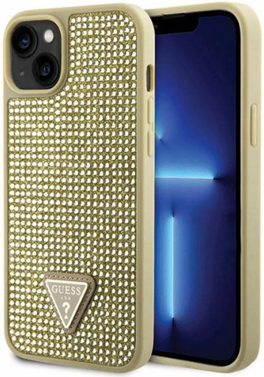 GUESS Goud iPhone 14 Hoesje
