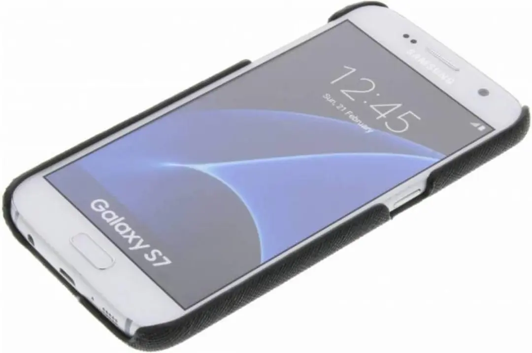 Guess Saffiano Hard Case Galaxy S7 - Zwart - afbeelding 3 van 4