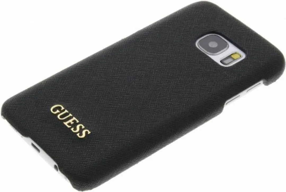 Guess Saffiano Hard Case Galaxy S7 - Zwart - afbeelding 2 van 4
