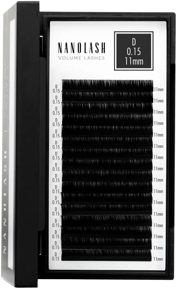 Nanolash Volume Lashes 0.15D 11mm