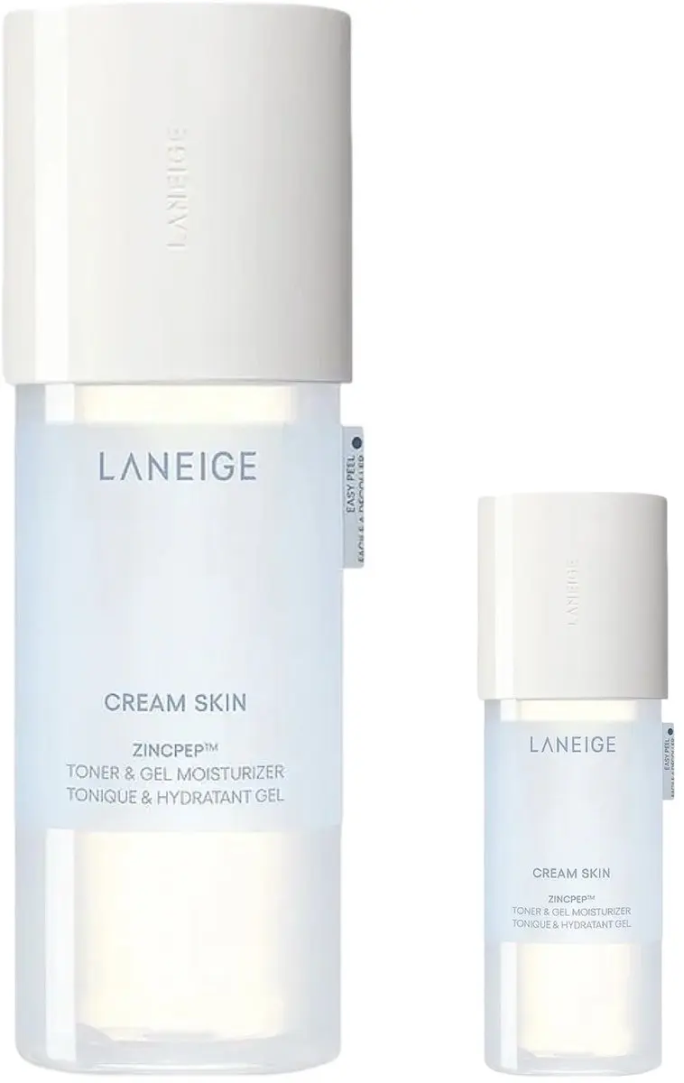 Laneige Cream Skin Zincpep Toner & Gel Moisturizer