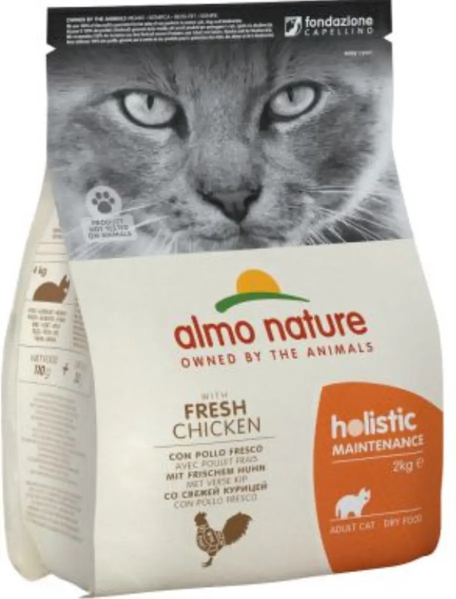 Almo Nature Holistic Kattenvoer Kip & Rijst 12kg
