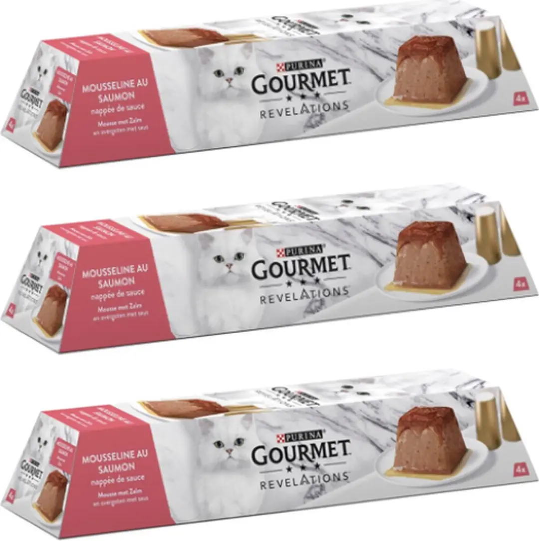 Gourmet Revelations Mousse Zalm Kattenvoer