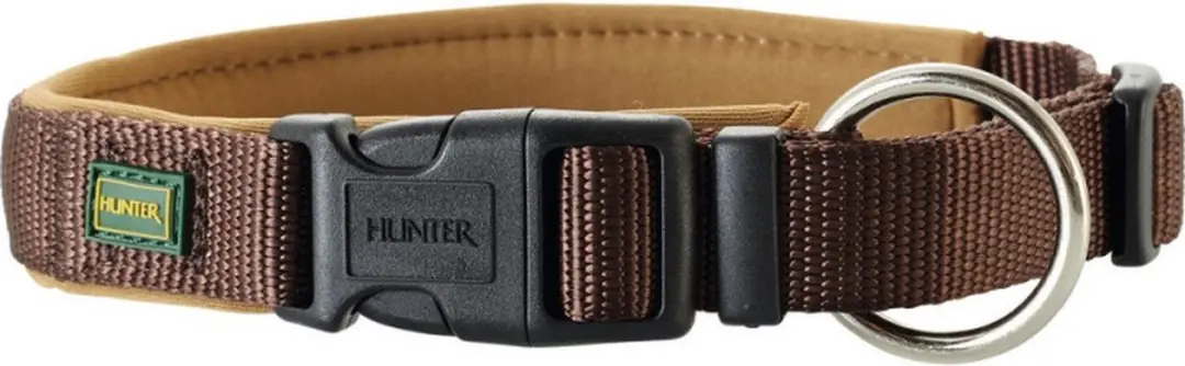 Hunter Vario Plus Klikhalsband M - 40-45x20mm Bruin&Caramel