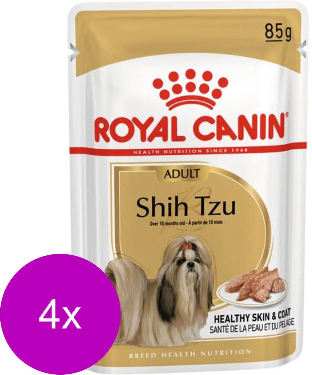 Royal Canin Shih Tzu Adult Hondenvoer - 48 Stuks (4x12x85g)