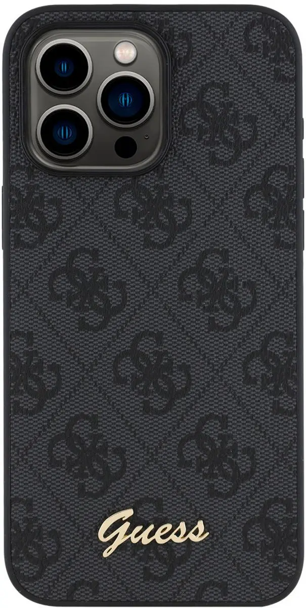 Guess Telefoonhoesje iPhone 15 Pro Max - Zwart - 3666339192174
