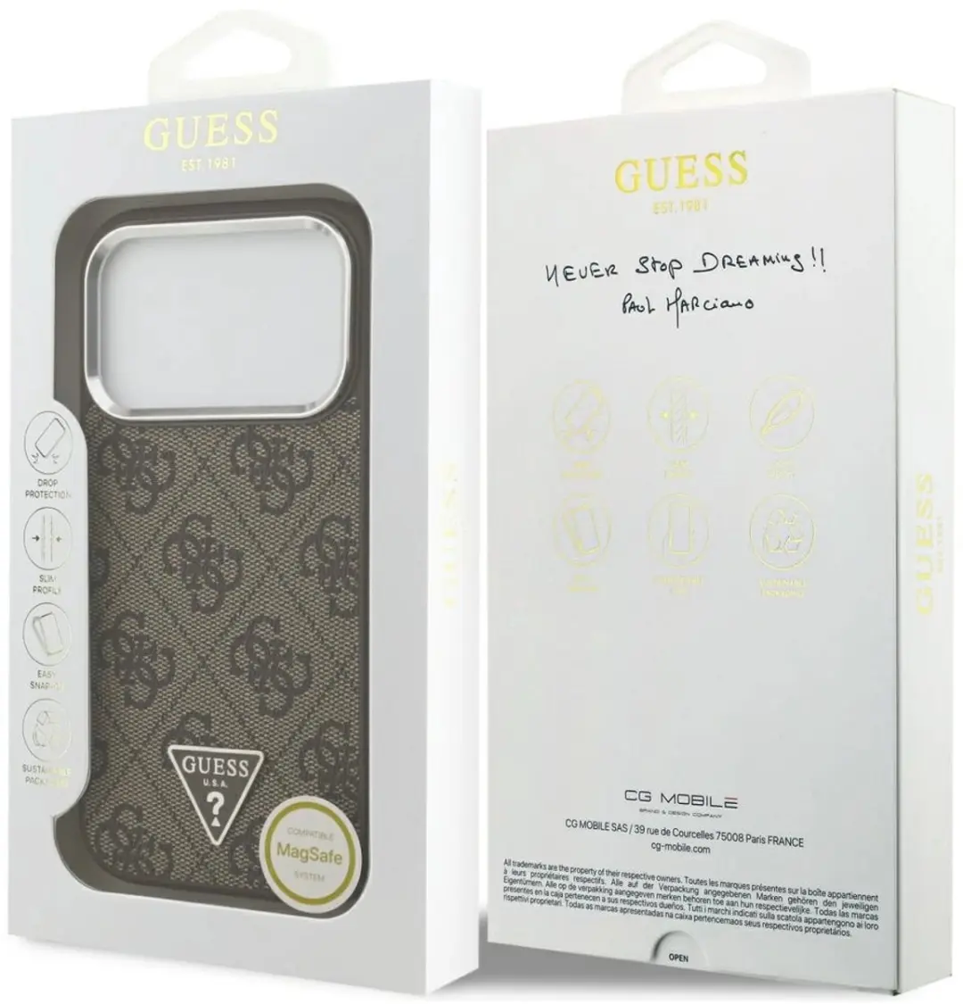 GUESS Hoesje iPhone 17 Pro - Magsafe - Zwart - afbeelding 6 van 6