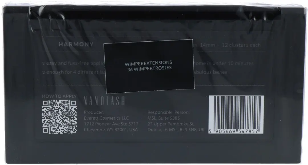 Nanolash DIY Eyelash Extensions Harmony - 36 Stuks