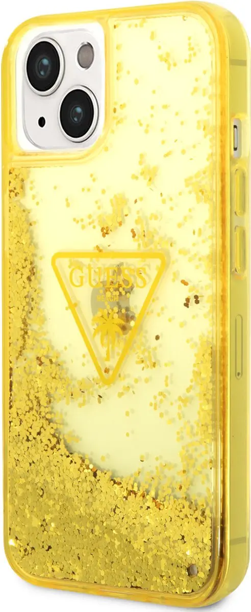 GUESS iPhone 14 TPU Back Cover - Goud