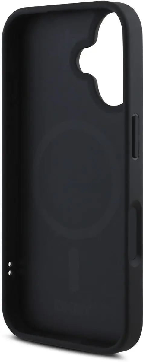 DKNY Beschermhoes iPhone 16 MagSafe - Zwart DKHMP16SPGHLMK