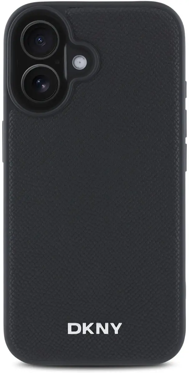 DKNY Beschermhoes iPhone 16 MagSafe - Zwart DKHMP16SPGHLMK