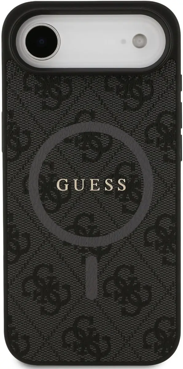 Guess Back Cover Case iPhone 17 Air - Zwart - MagSafe