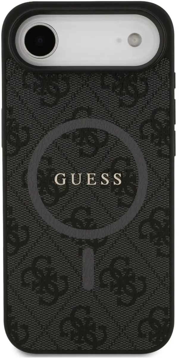Guess Back Cover Case iPhone 17 Air - Zwart - MagSafe