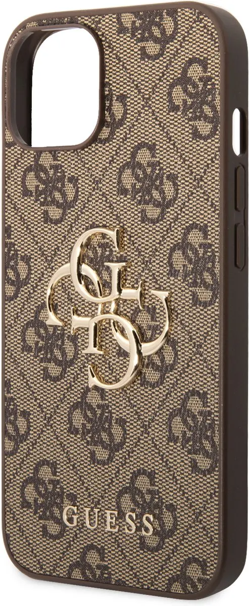 Guess PU Back Cover iPhone 14 Plus - Bruin - afbeelding 6 van 6