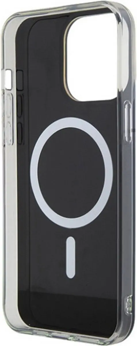 GUESS Iridescent Back Case MagSafe - iPhone 15 Pro - Transparant Multi-Color
