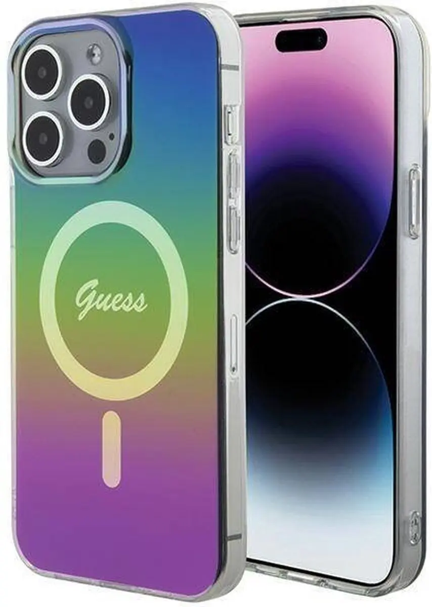 GUESS Iridescent Back Case MagSafe