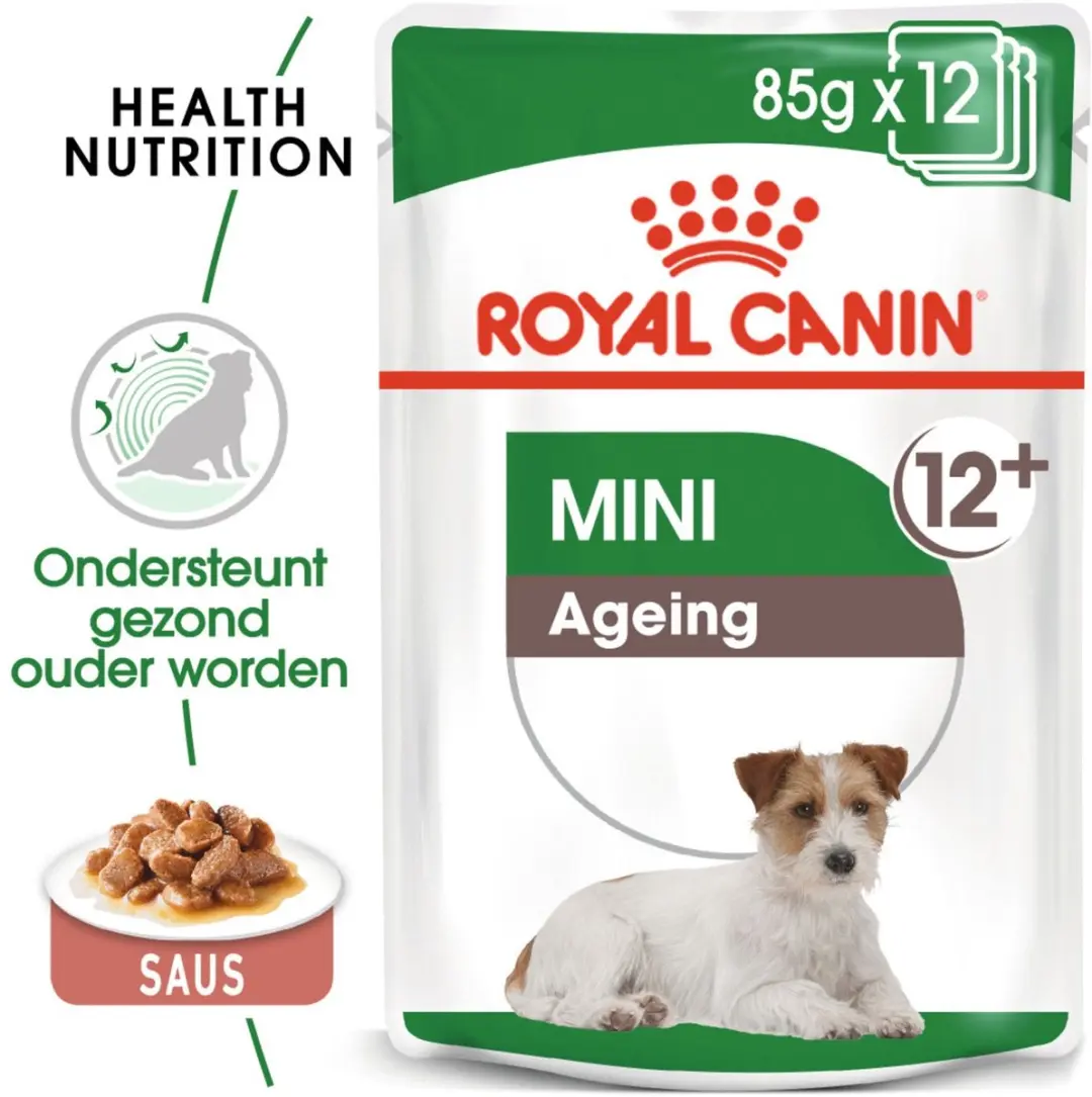 Royal Canin Mini Ageing 12+ Natvoer - 12x85g - afbeelding 6 van 6